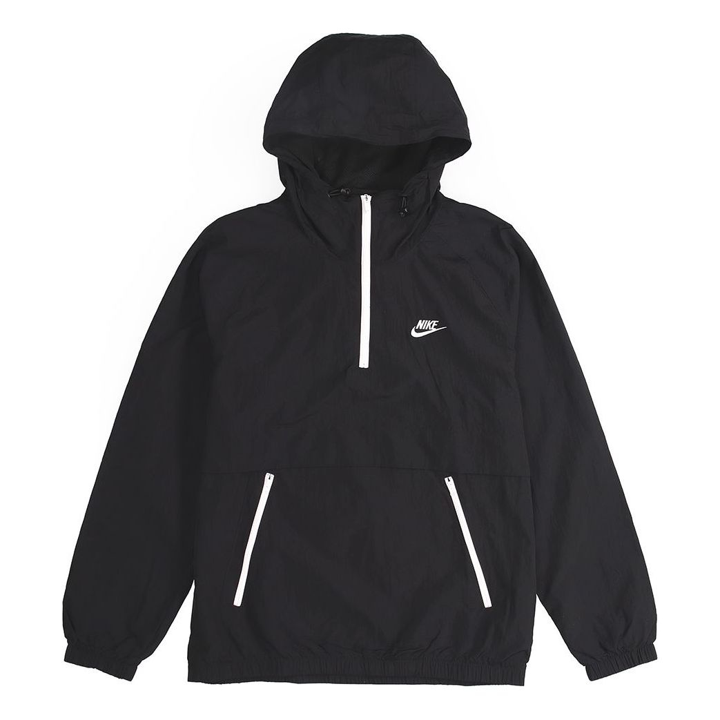 Nike As Sportswear Ce JKT Jacket Hd Wvn Anrk 'Black White' AR2213-010 - 1