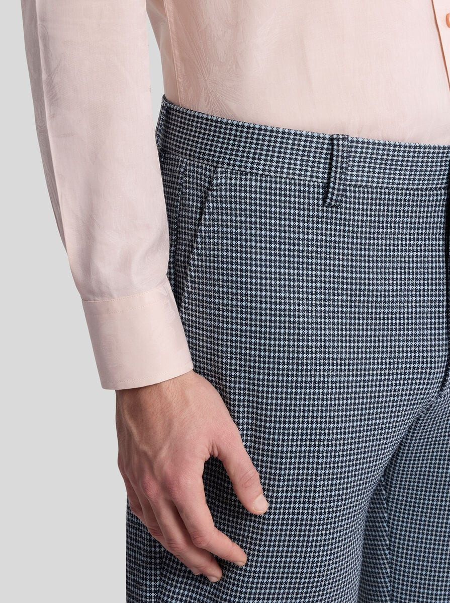 MINI CHECK TAILORED TROUSERS - 3