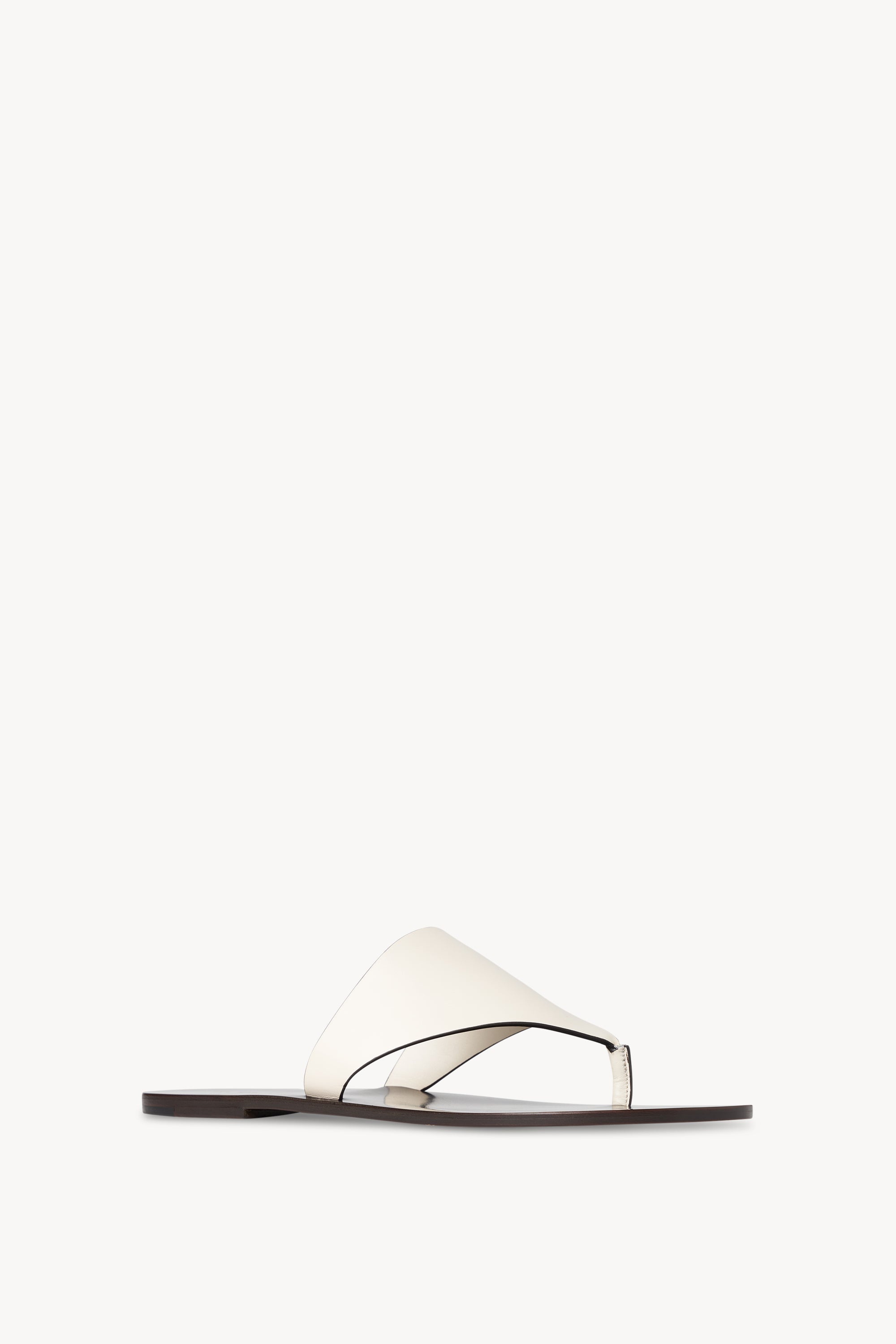 Avery Thong Sandal in Leather - 2