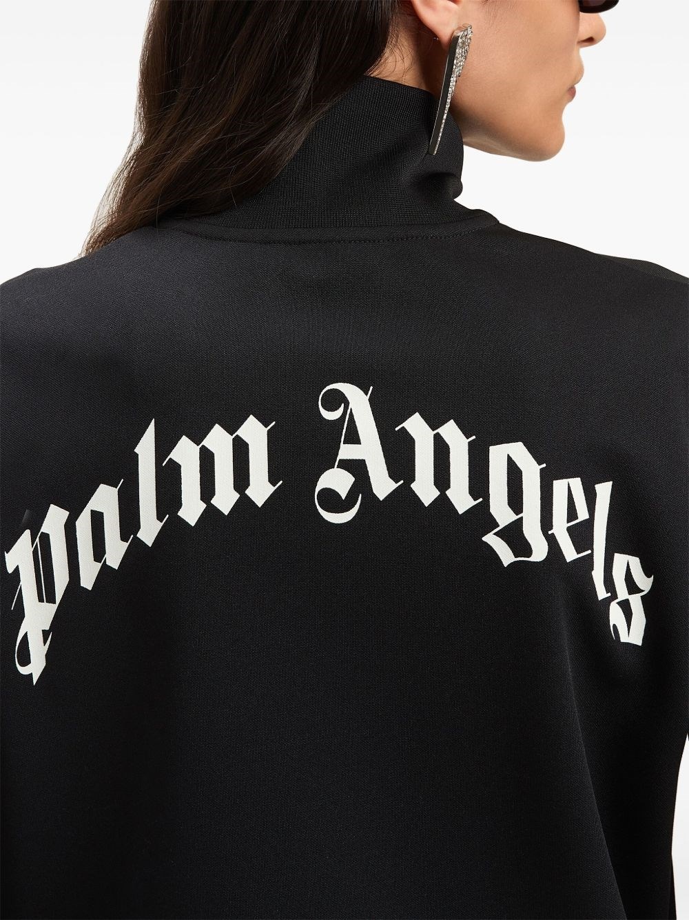 Logo zipped track jacket - 3