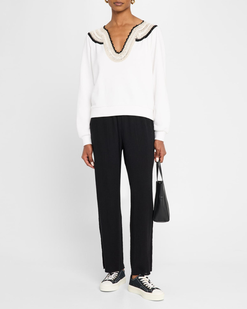 Rails Leon Cropped Gauze Pants outlook