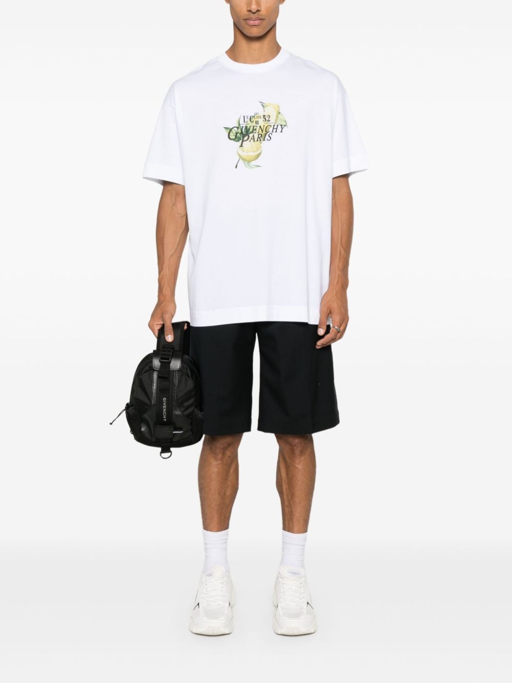 logo-print cotton T-shirt - 2