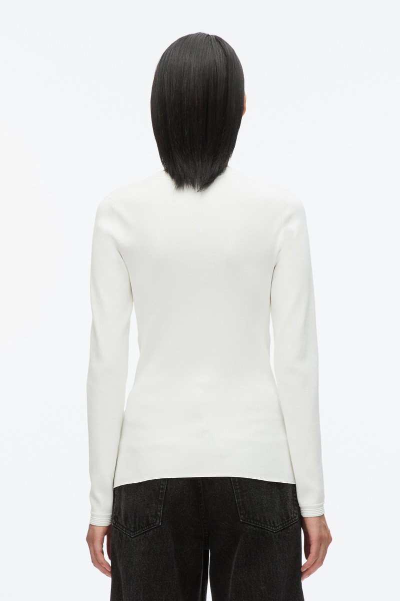 Compact Rib Long Sleeve Tee 5