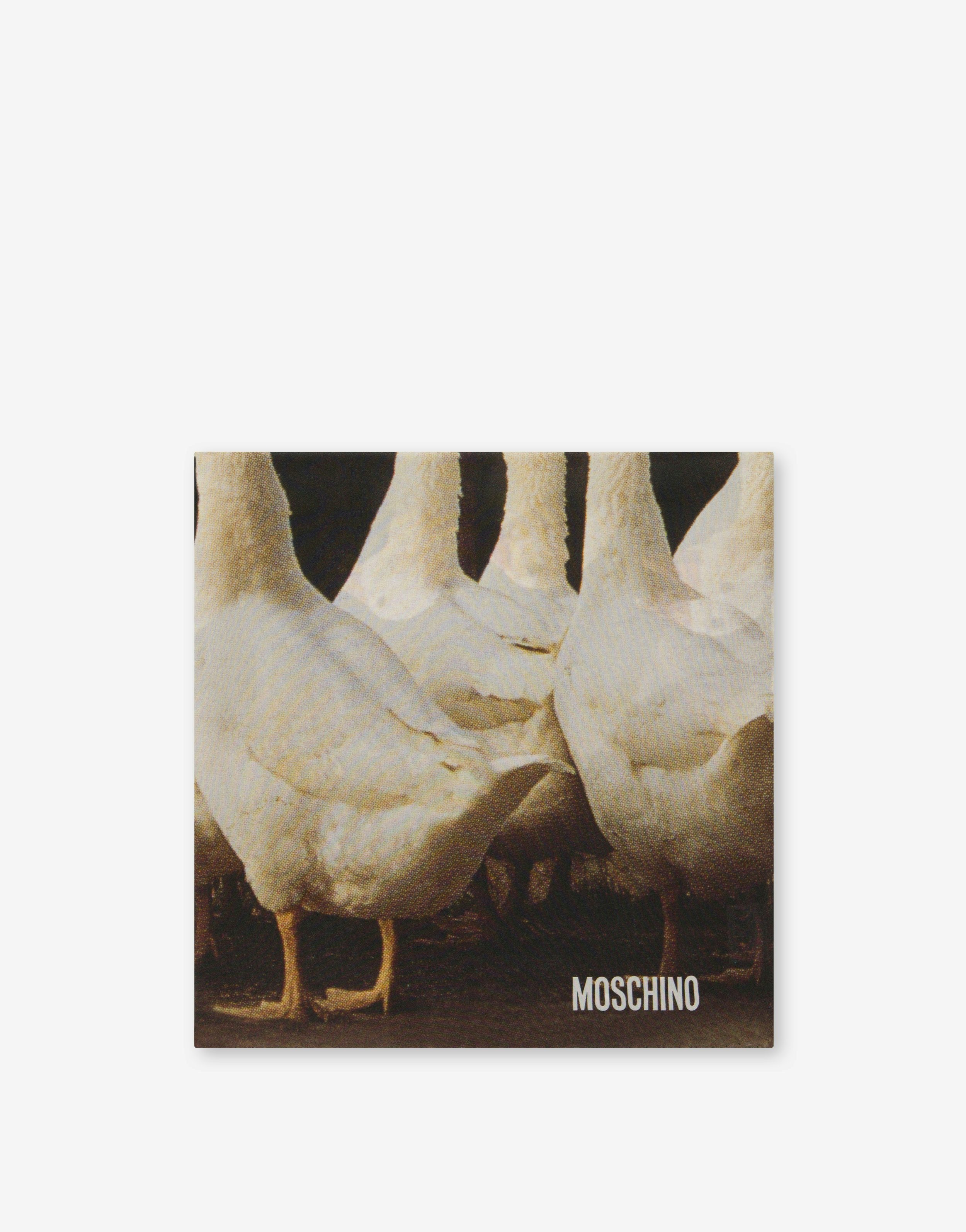 GOOSE PRINT SILK SCARF - 2