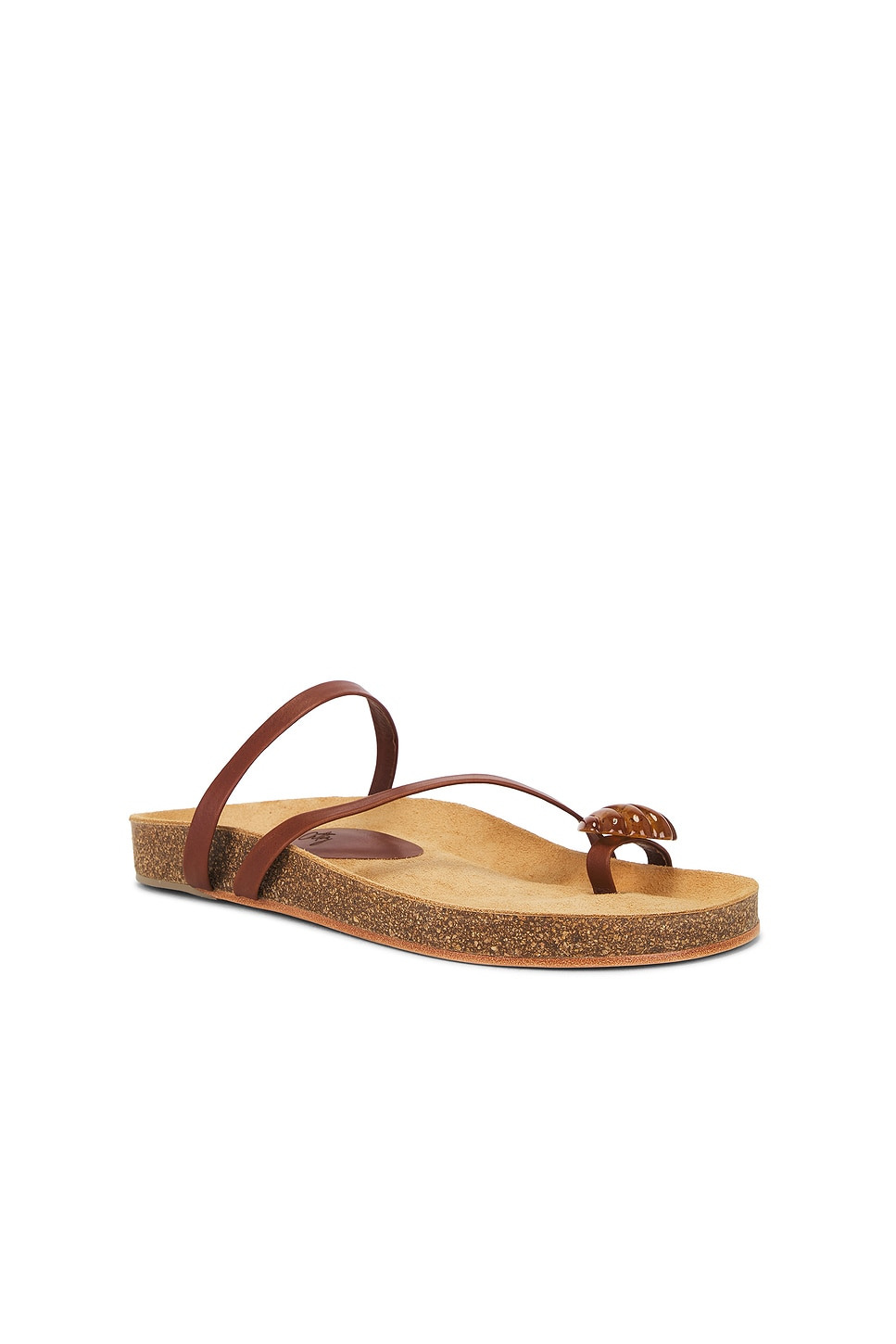 Camel Aztec Horse Sandals - 2