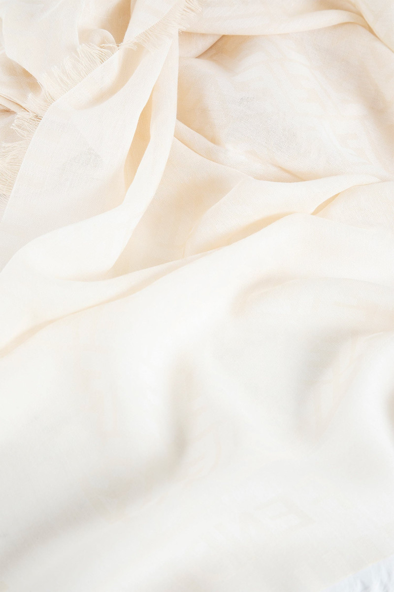 FENDI Ff-Cotton-Shawl outlook