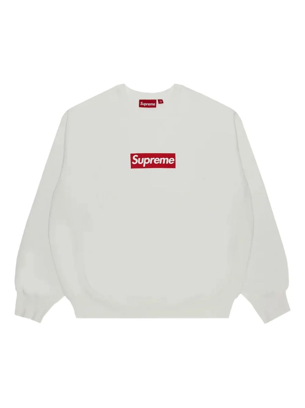 box logo crewneck - 1