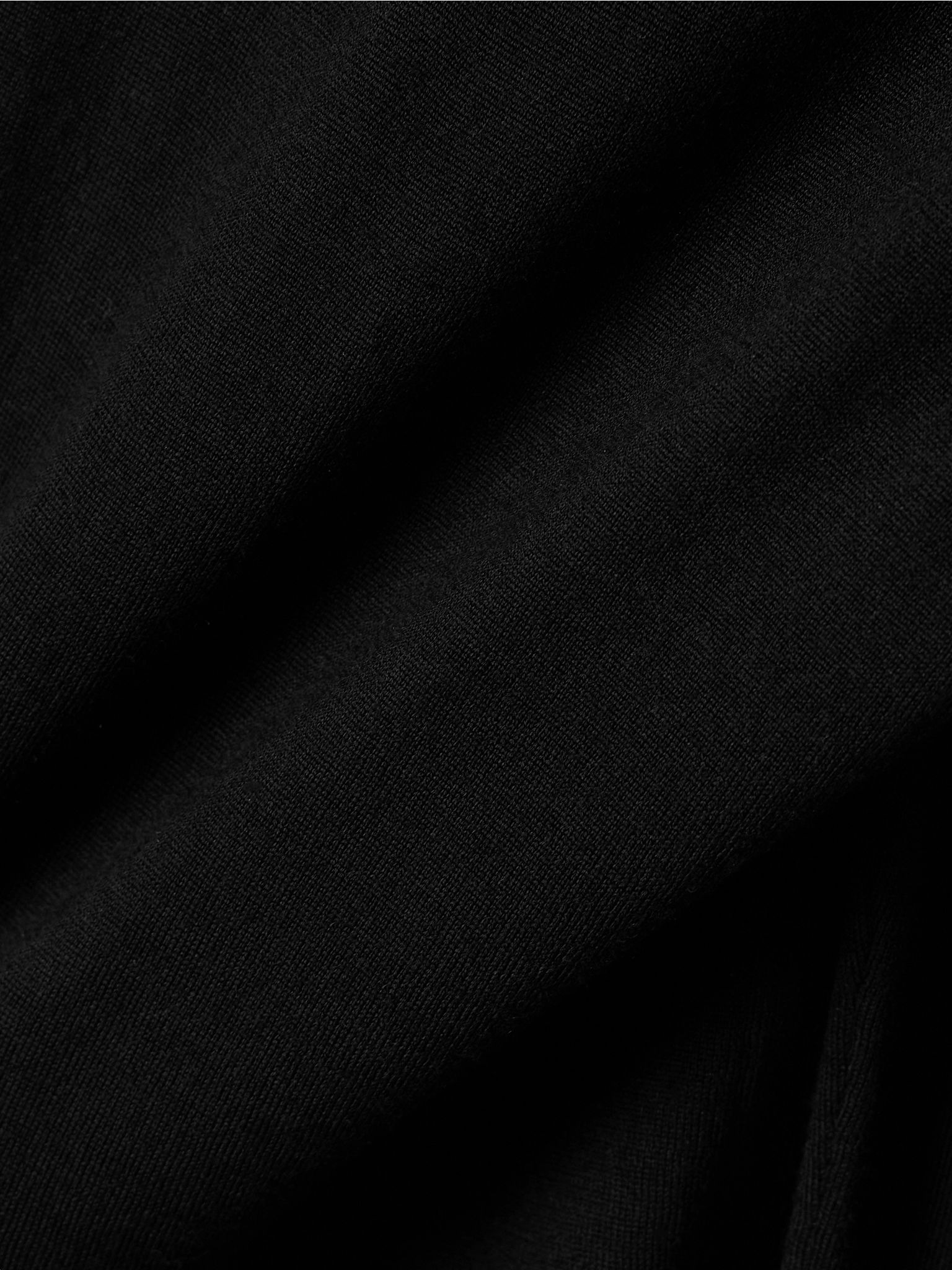 Heva wool-jersey turtleneck sweater Black - 5