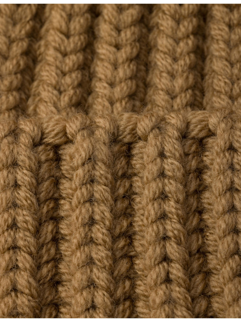 Prada Logo-Embellished Knitted Wool Beanie outlook