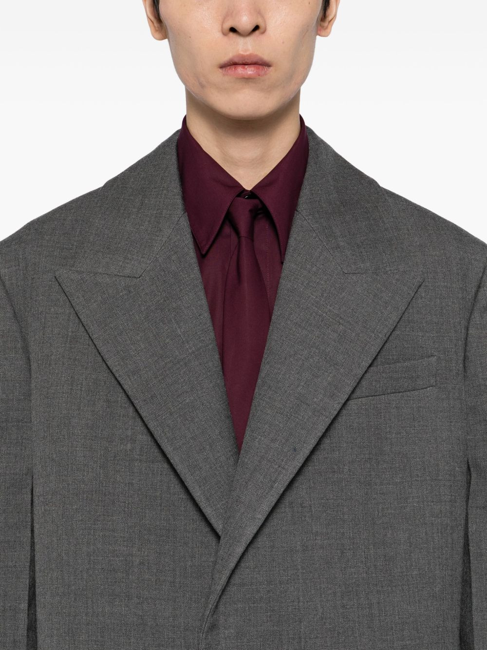 single-breasted blazer - 5