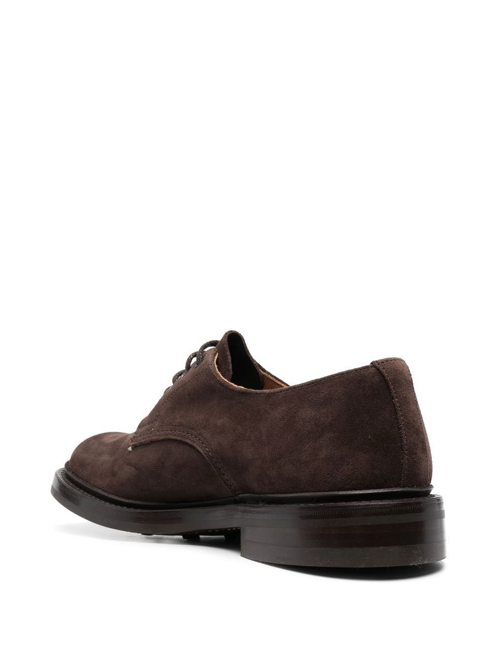 low-top lace-up derby shoes - 3