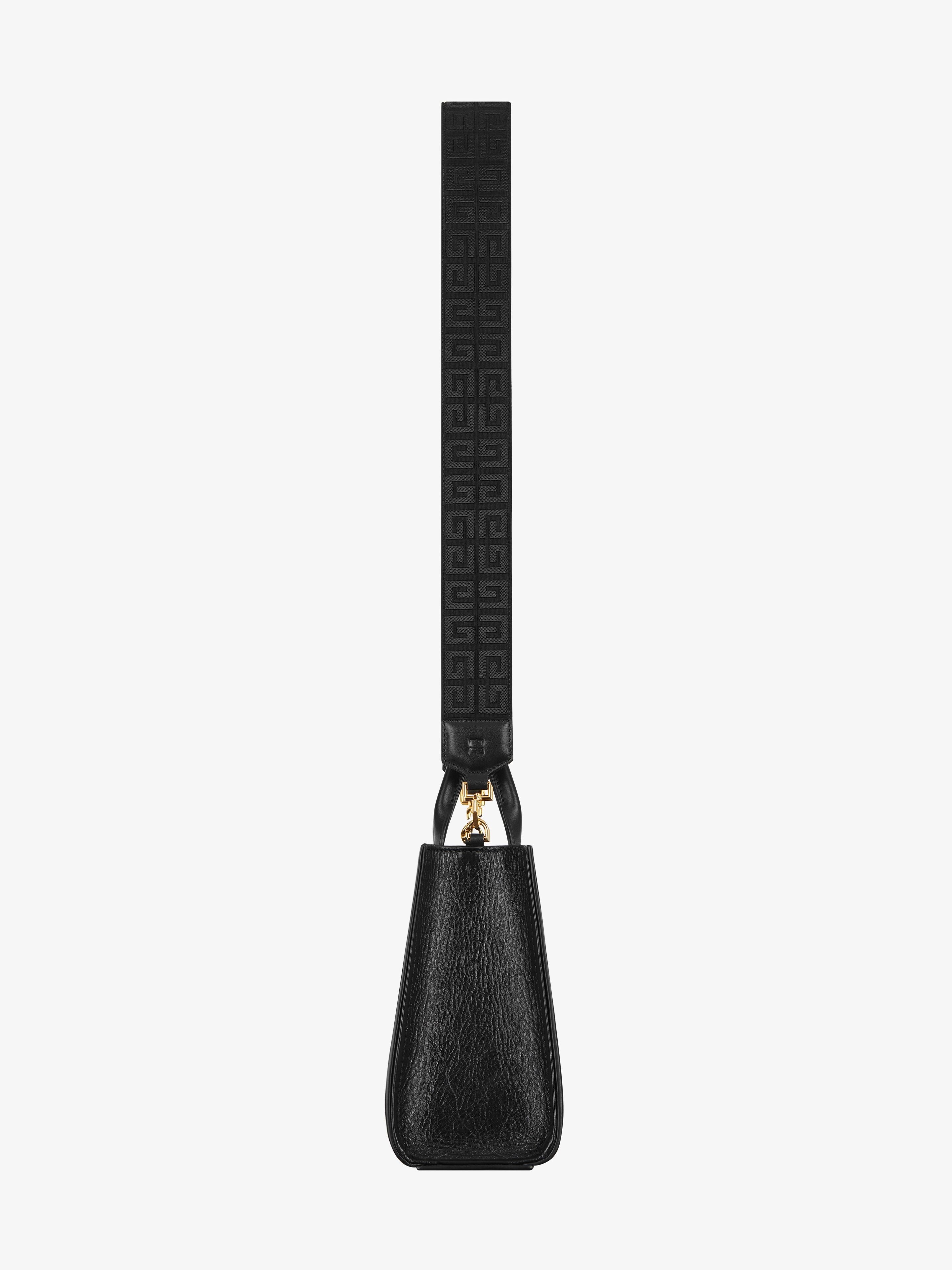 MINI G-TOTE SHOPPING BAG IN LEATHER - 3