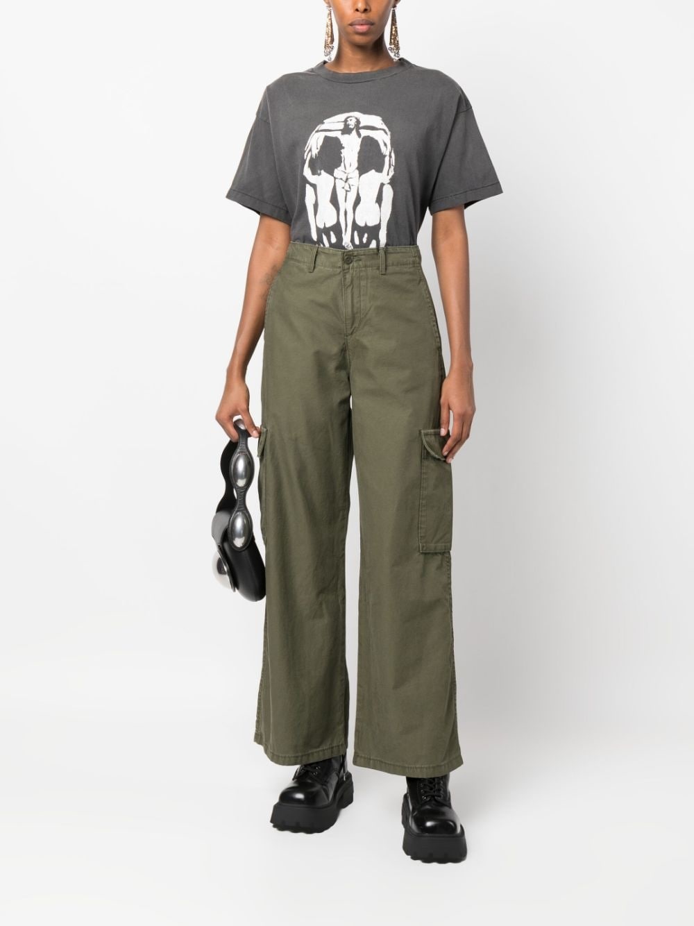 graphic-print cotton T-shirt - 2