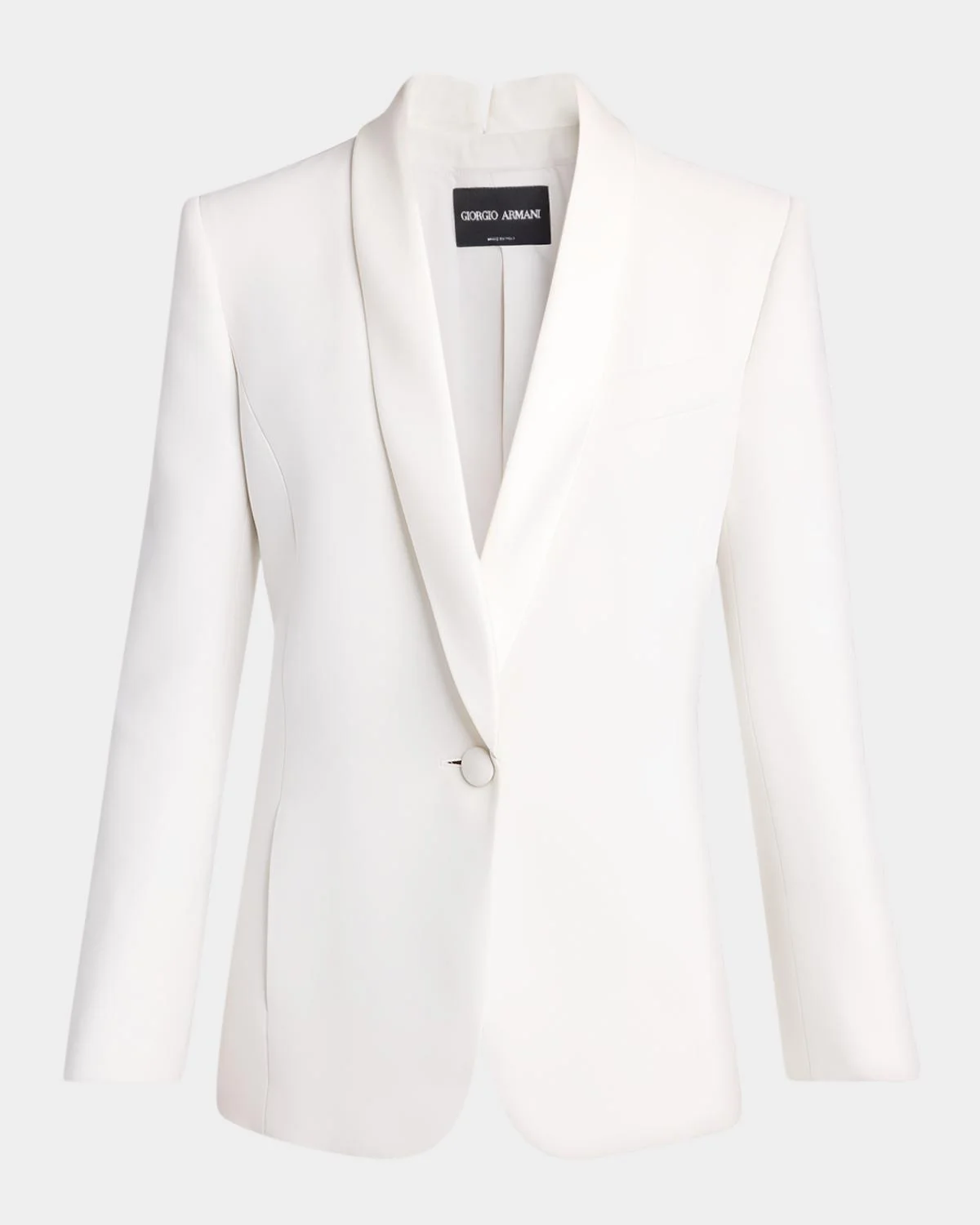 Slit-Cuff Single-Breasted Blazer - 1