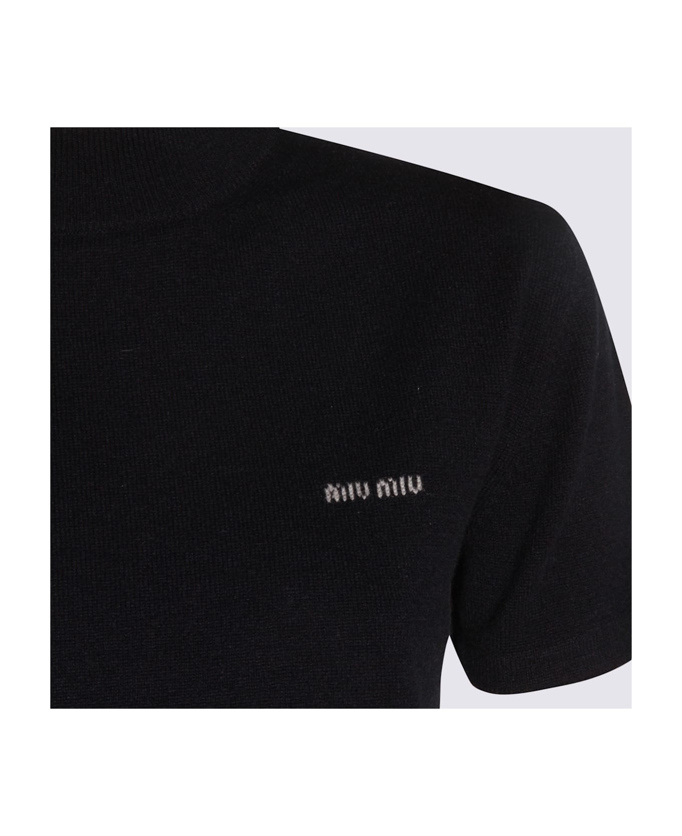 Dark Blue Cashmere Knitwear - 3