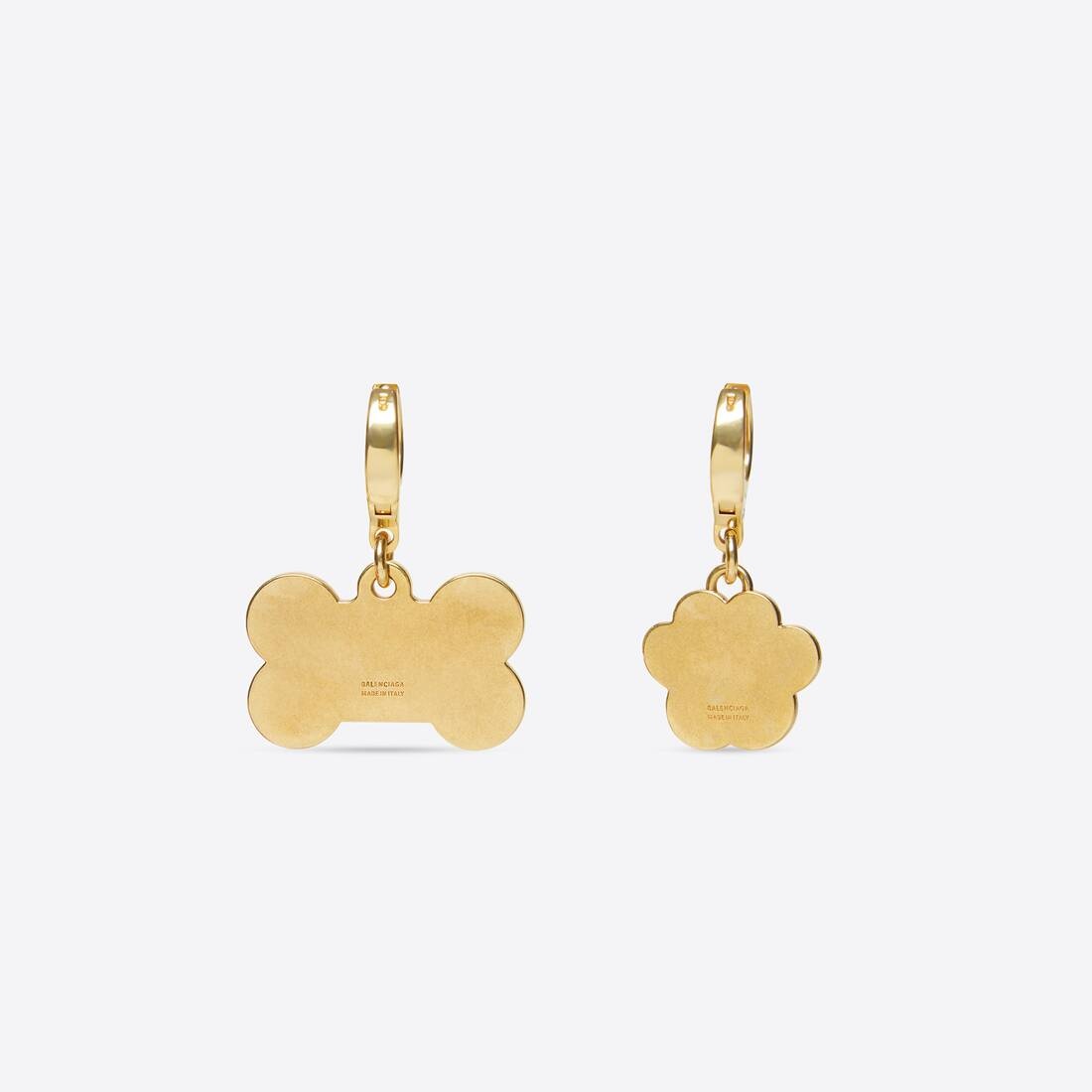 Women's Puppy Earrings in Gold - 2