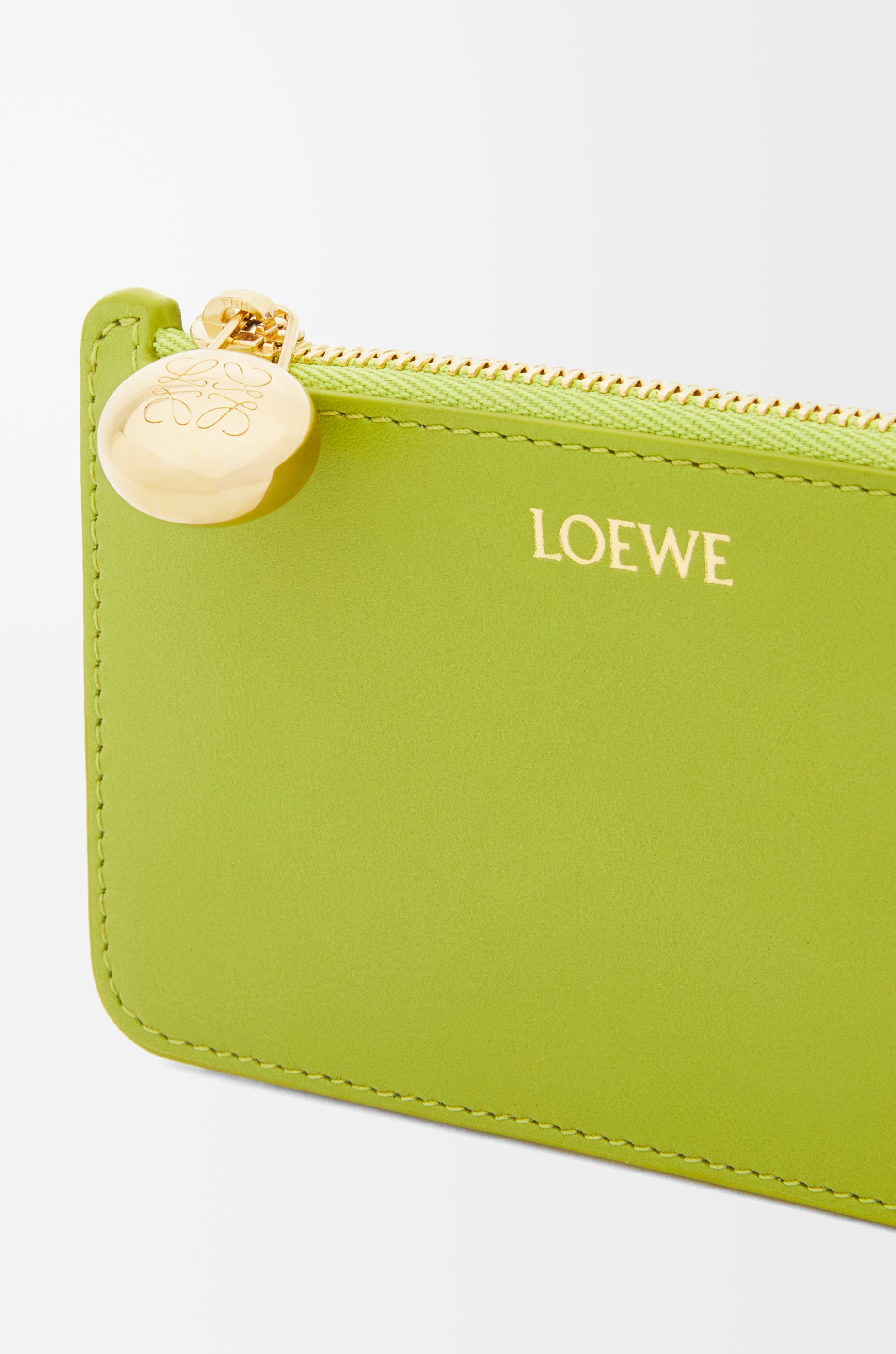 Pebble coin cardholder in shiny nappa calfskin - 4