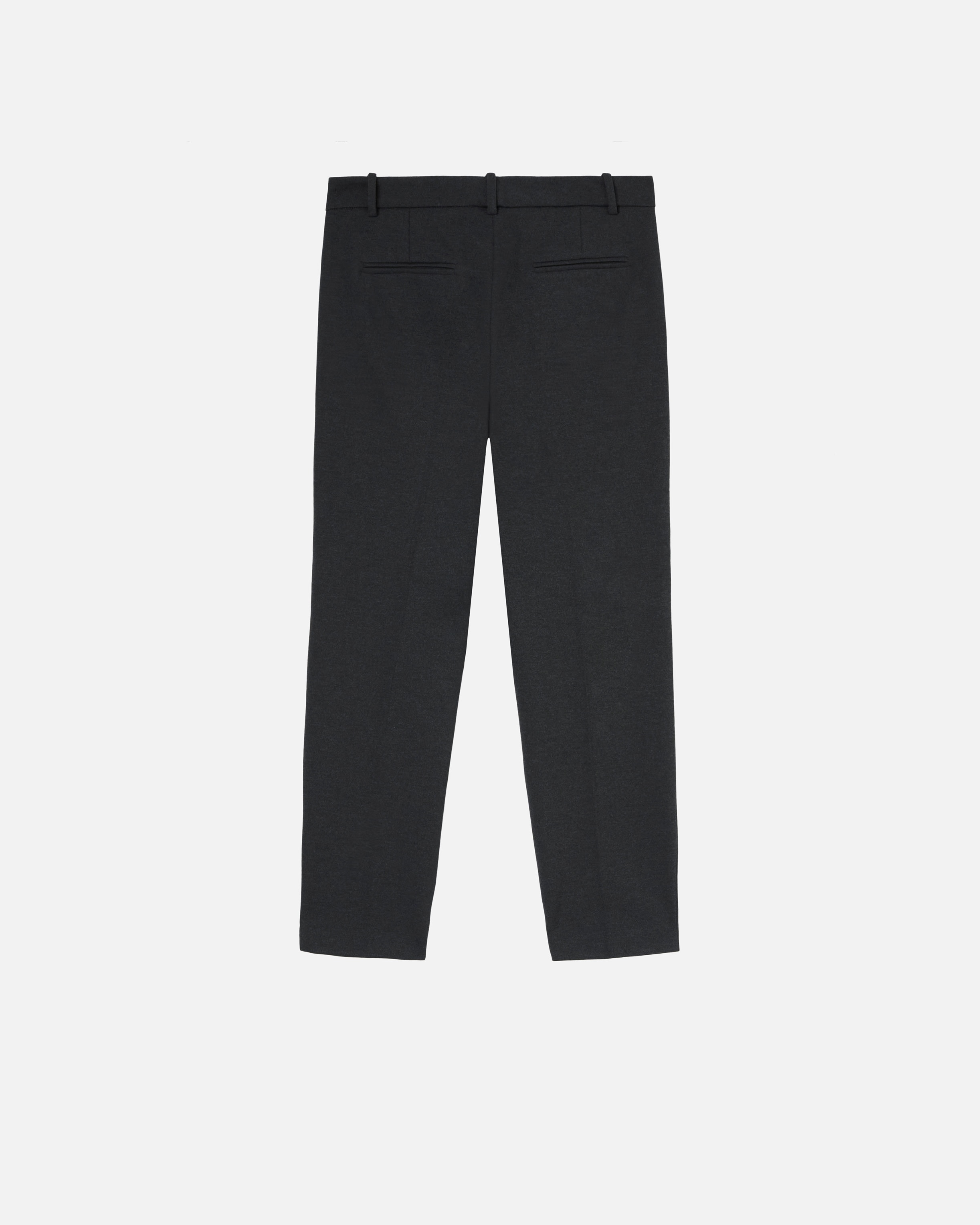 TECHNICAL FABRIC CIGARETTE TROUSERS - 6
