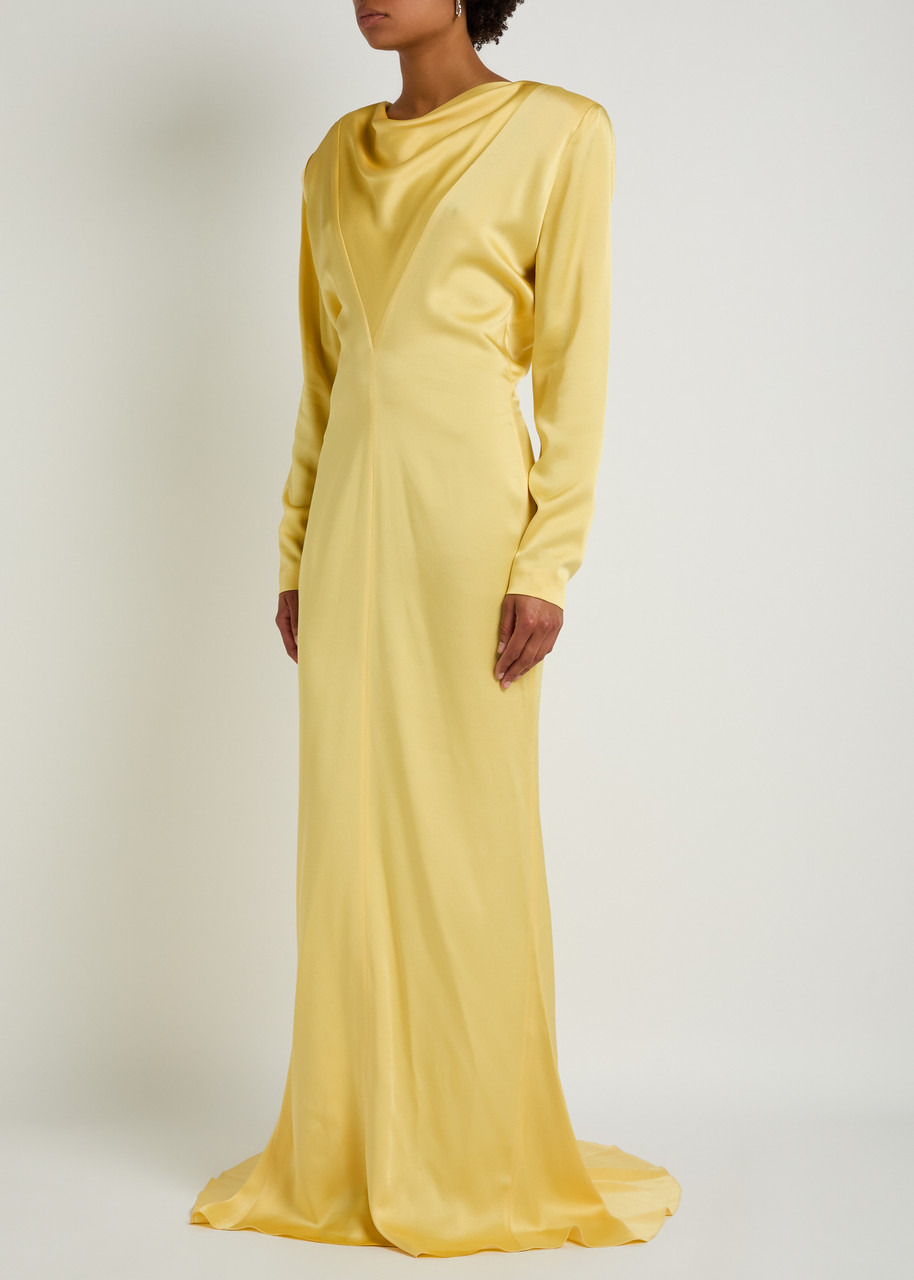 Stella Mccartney Draped Satin Gown - 2