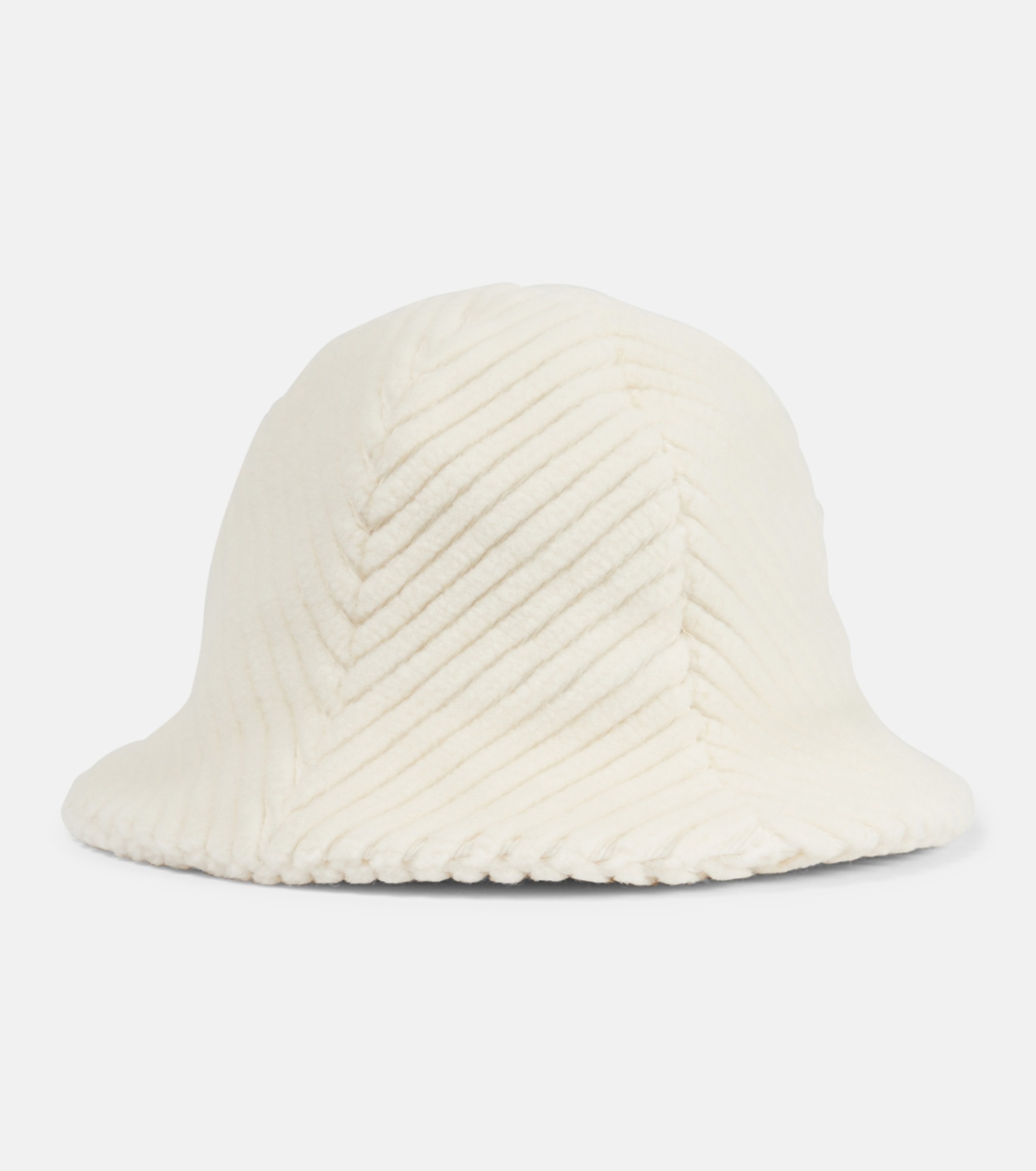 Wool and cotton bucket hat - 1