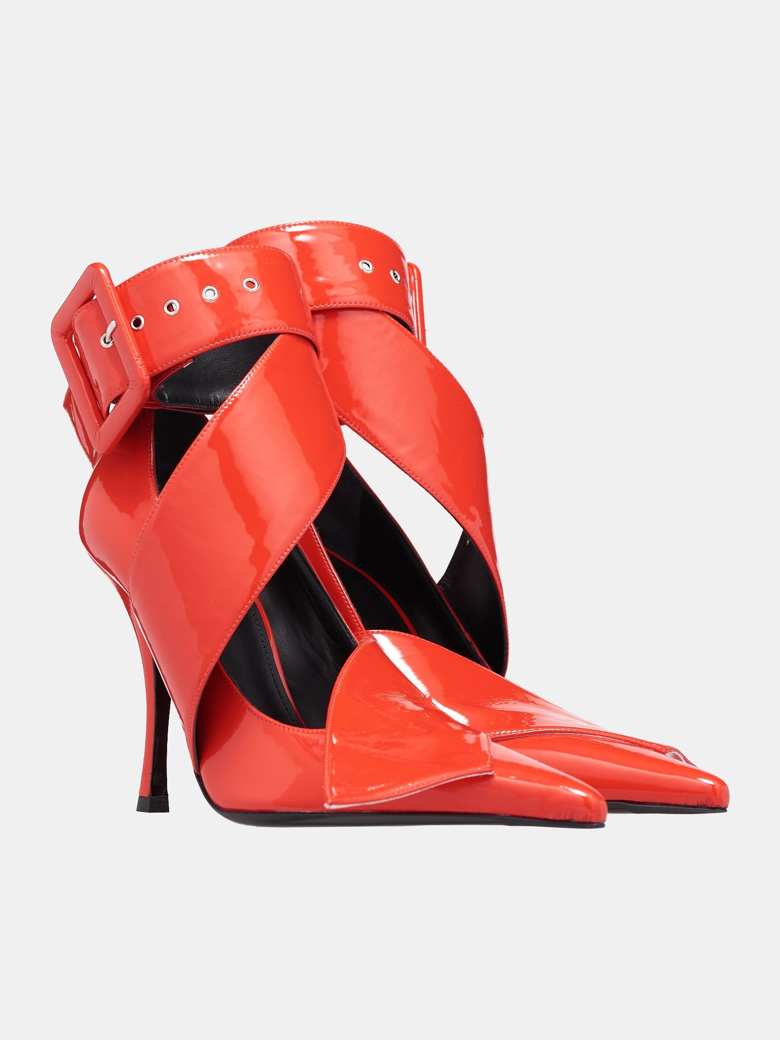 Belted Ankle Pumps - 2