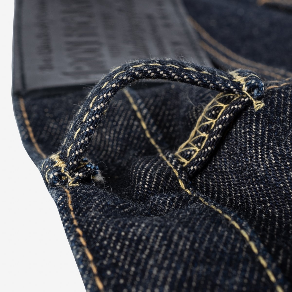 IH-634S-A 21oz Selvedge Denim Straight Cut Jeans - Indigo (20th Anniversary Edition) - 16