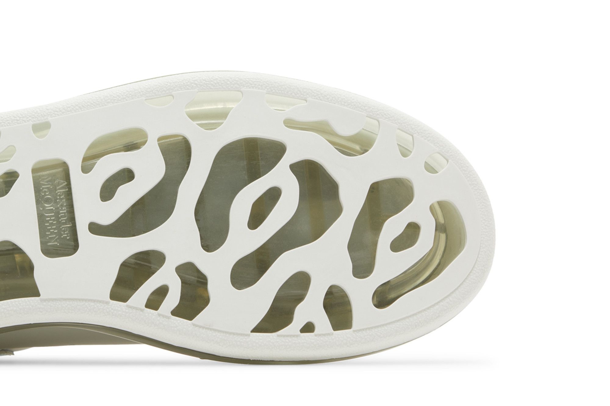 Alexander McQueen Oversized Sneaker 'Clear Sole - Iridescent' - 5