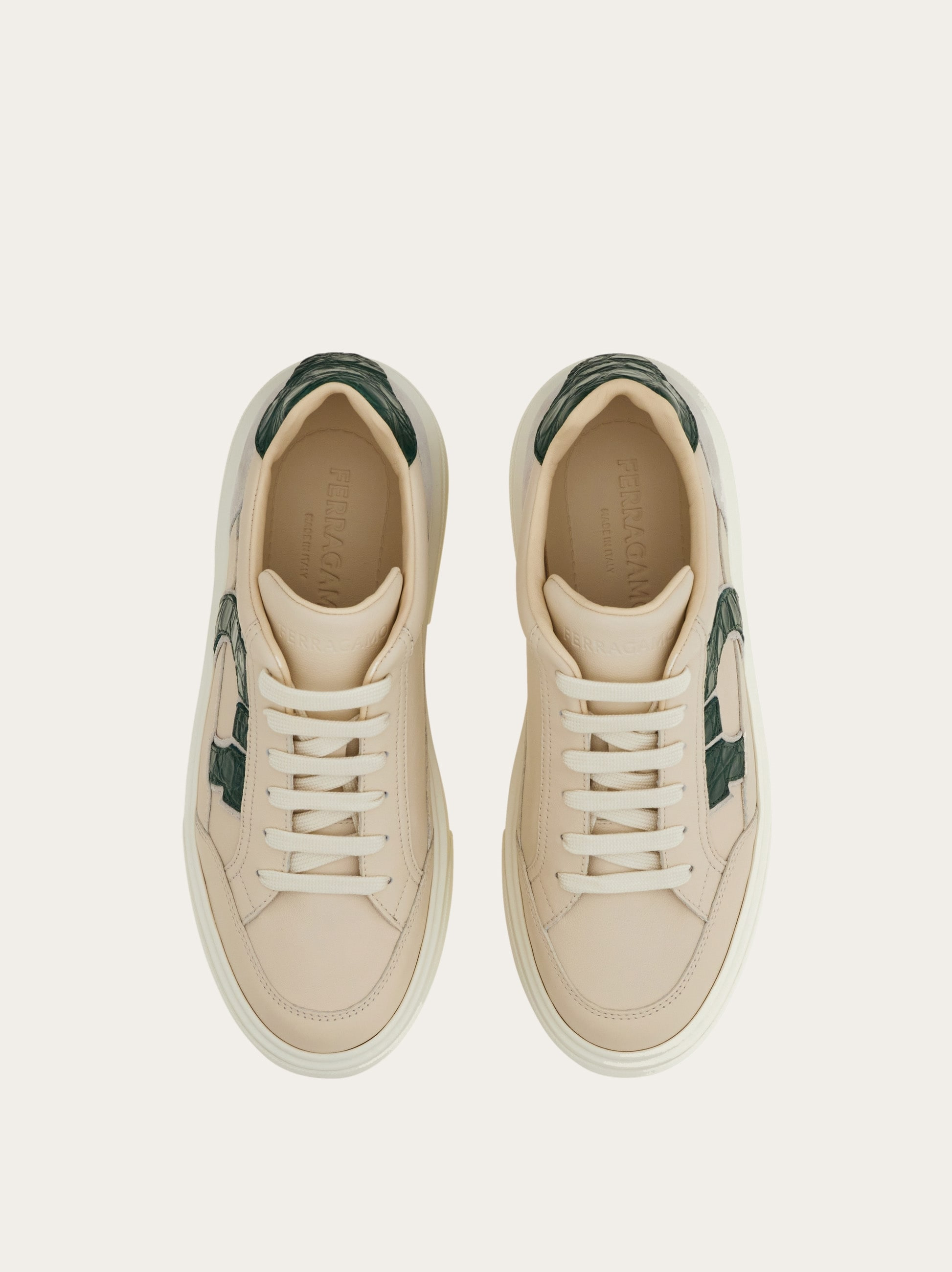 Low-top sneaker with Gancini detail - 3