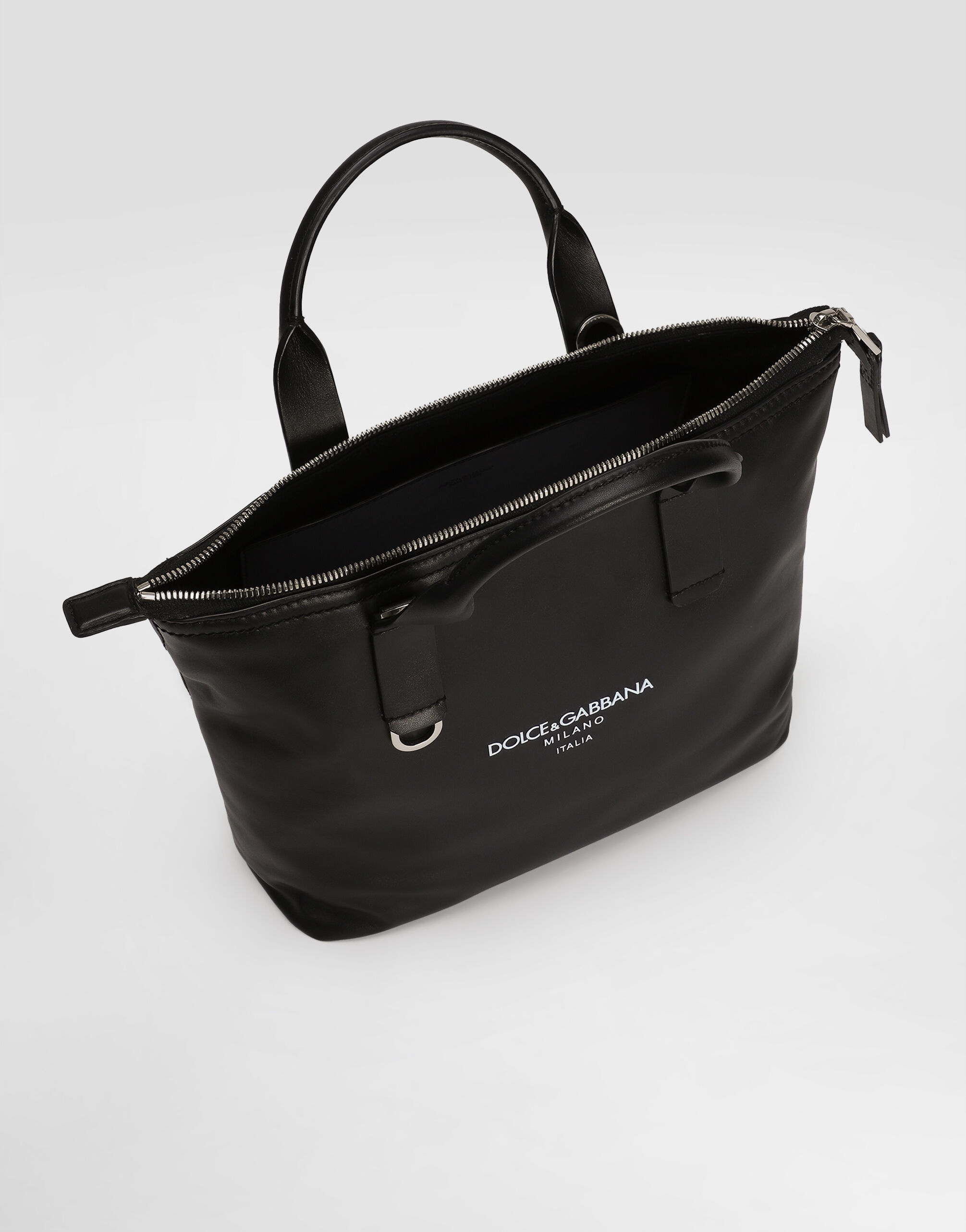 Small calfskin shopper - 6