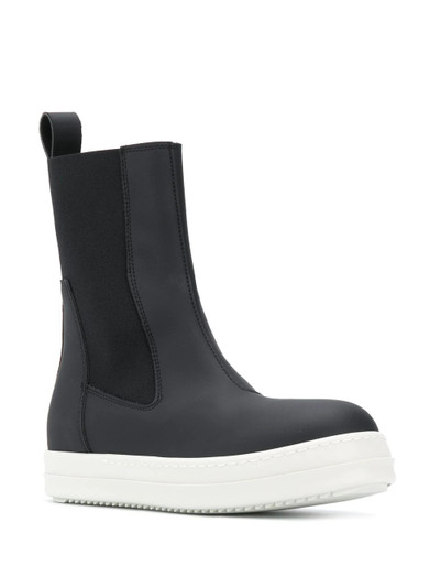 Rick Owens DRKSHDW elasticated side panel boots outlook