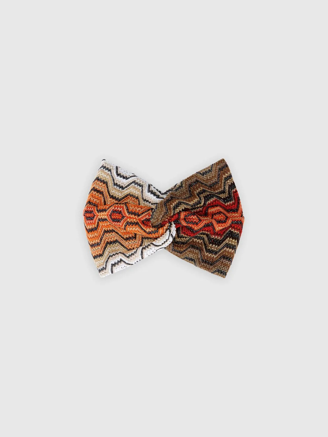 Hairband in viscose lamé - 1