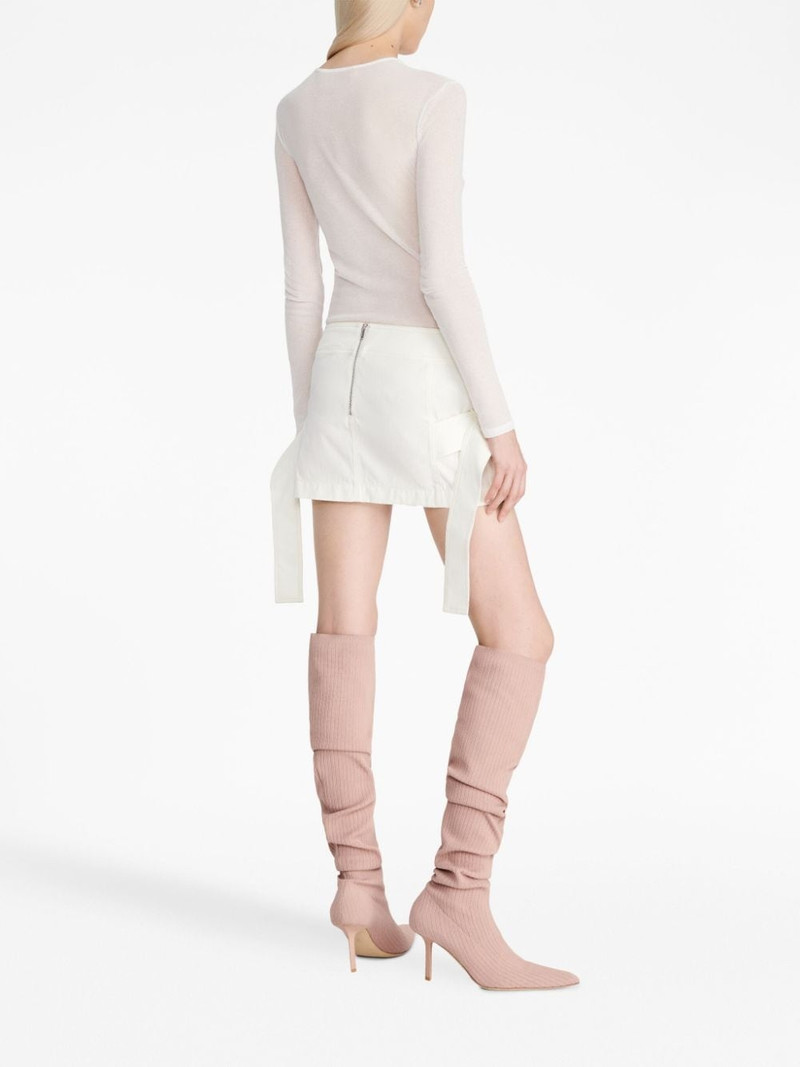 belted pocket miniskirt 3