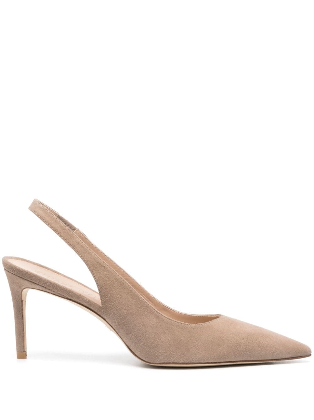 Stuart 75mm suede pumps - 1