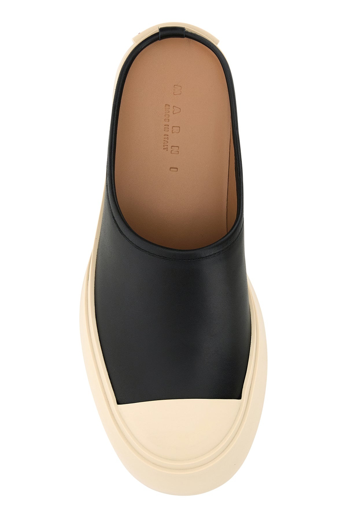 Black leather Pablo slippers - 4