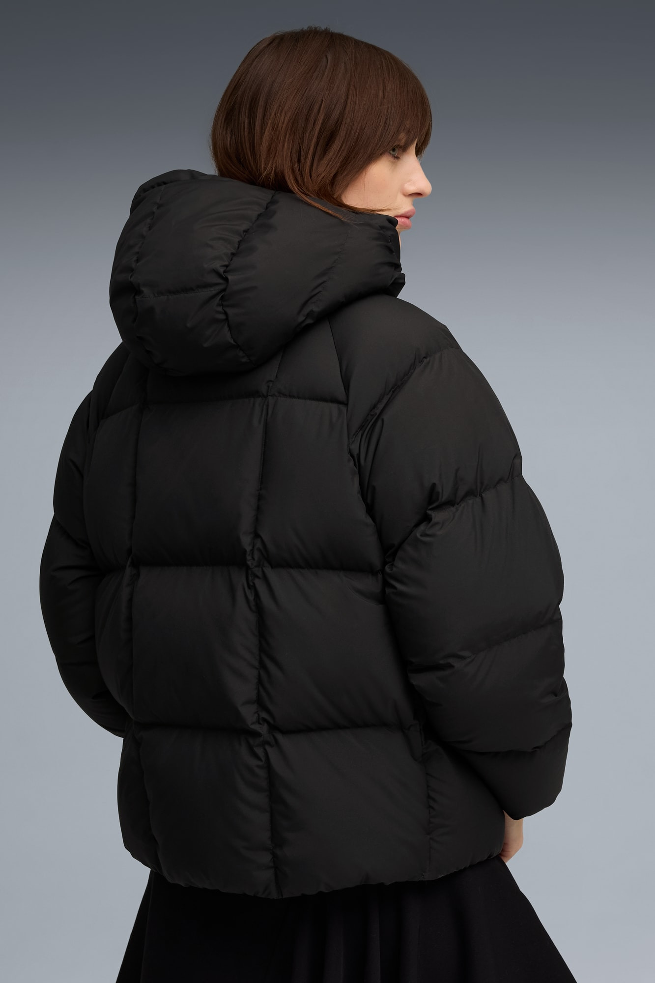 Hooded Down Puffer Jacket Women - 4