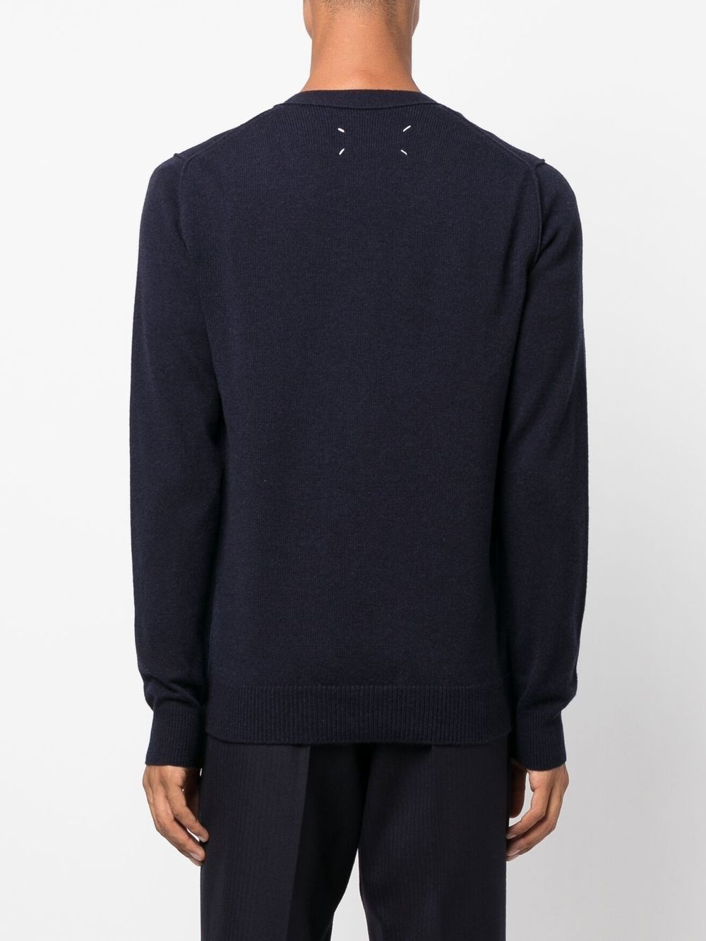 V-neck cashmere cardigan - 4