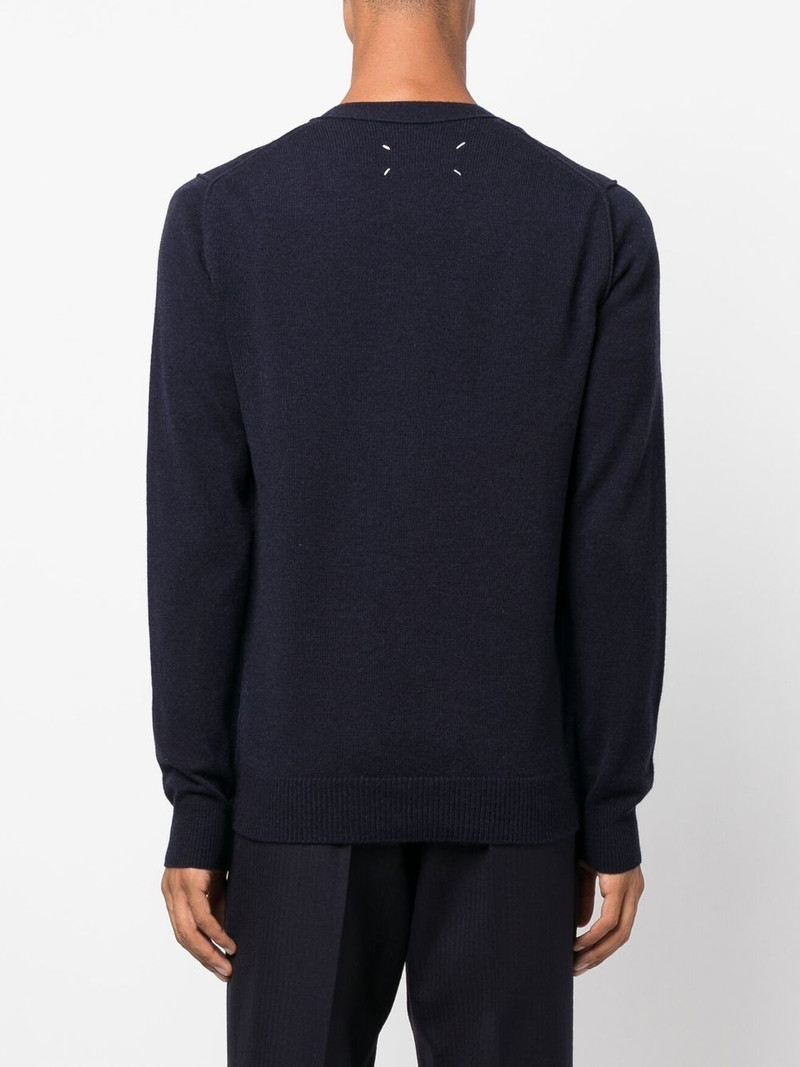 V-neck cashmere cardigan 4