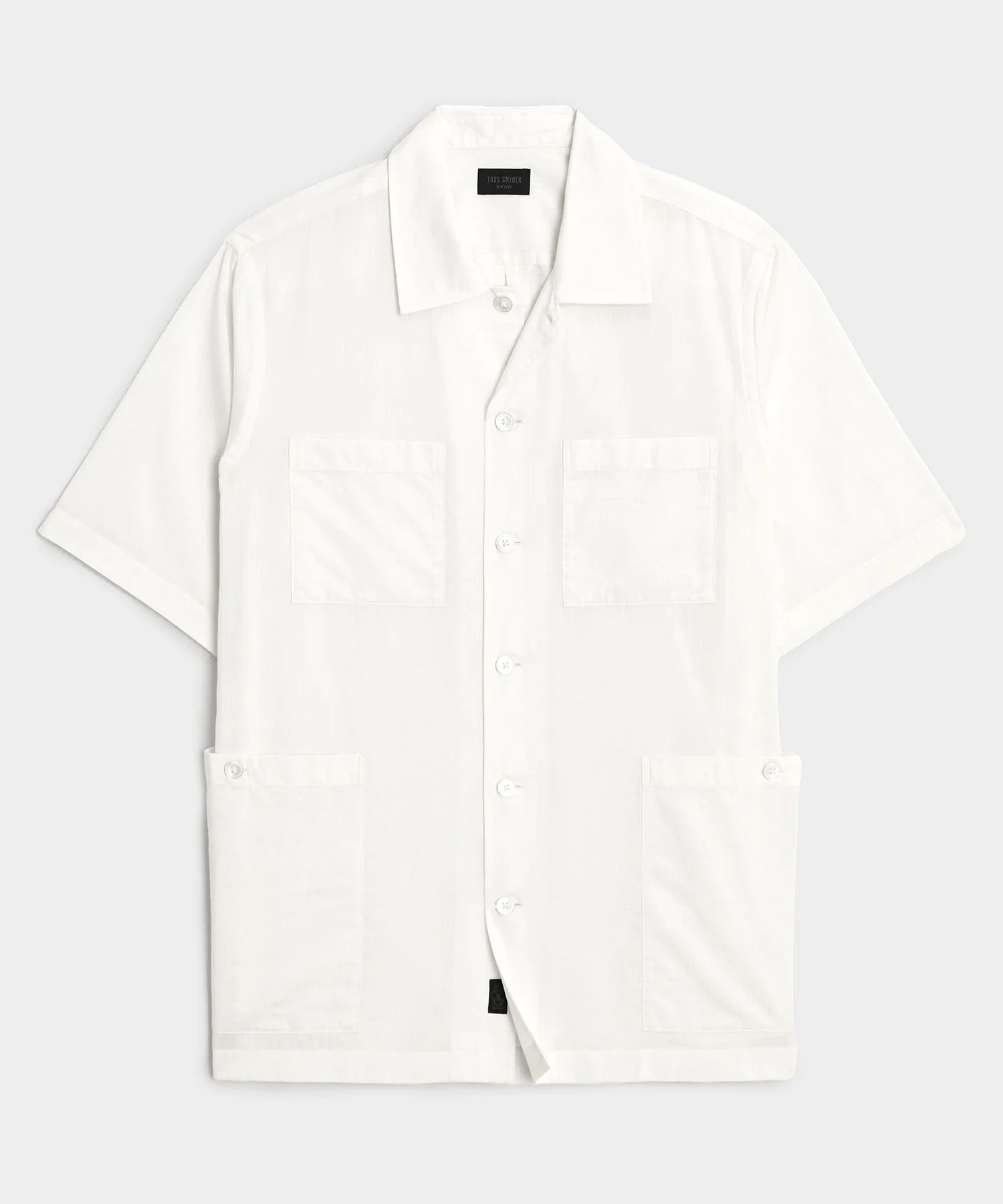 SHORT SLEEVE GUAYABERA - 1