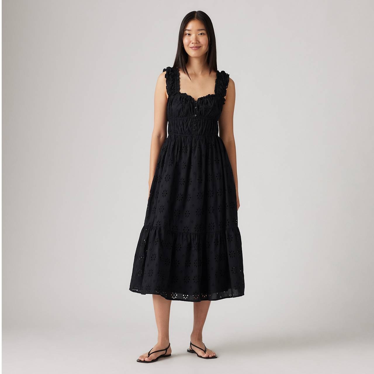 AMAYA TIERED MAXI DRESS - 2