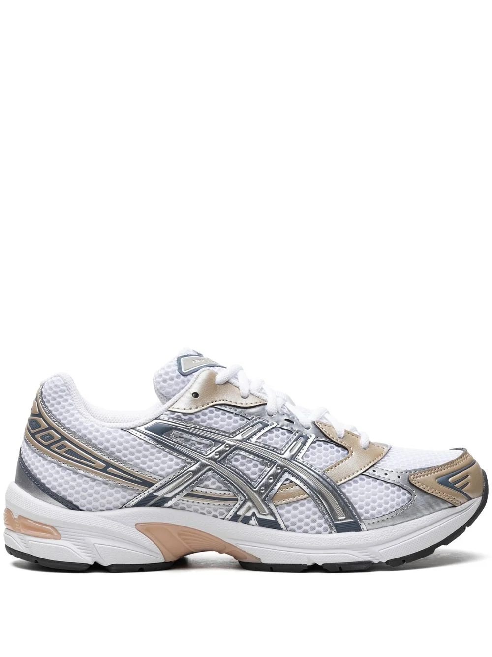 GEL-1130 "White/Wood Crepe" sneakers - 1