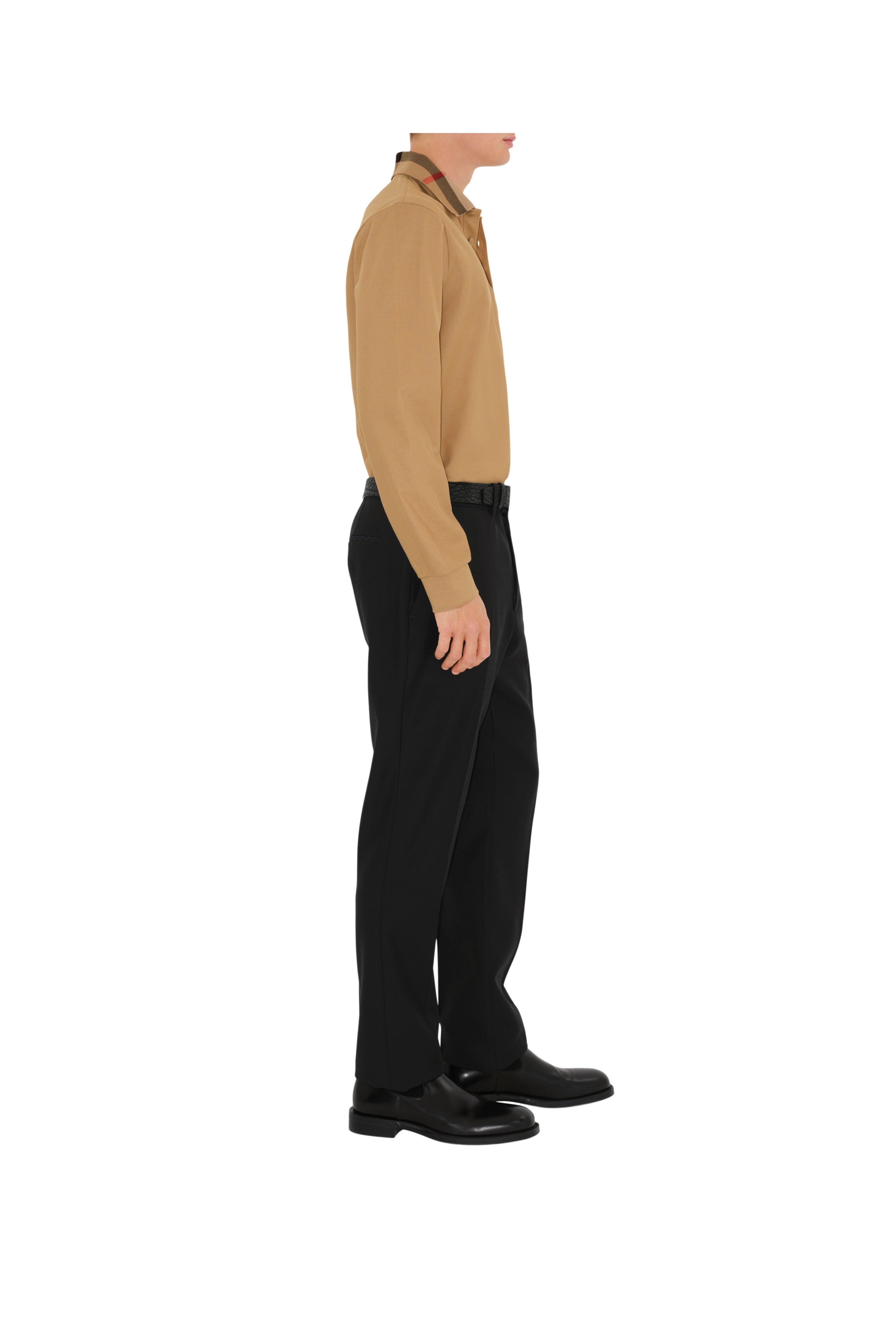 burberry Cotton Polo Shirt in Archive Beige at Nordstrom - 3