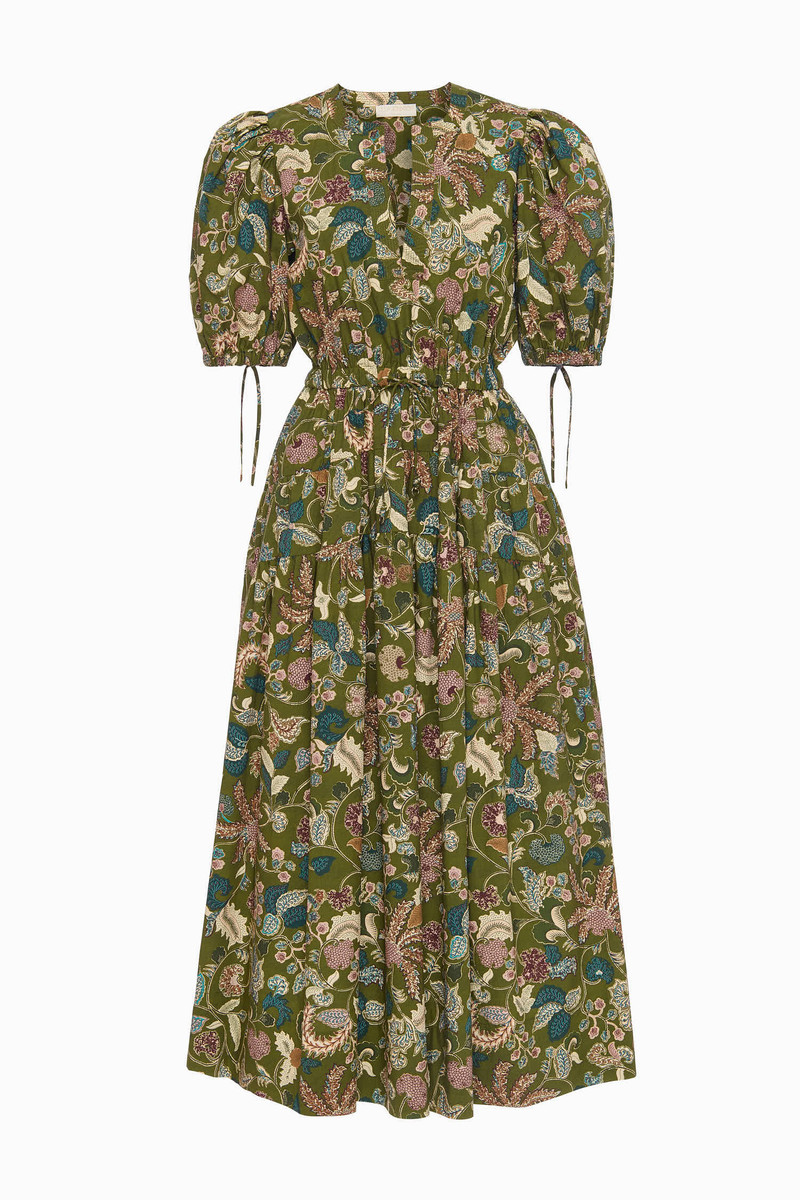 Adriana Short Sleeve Midi Dress 5