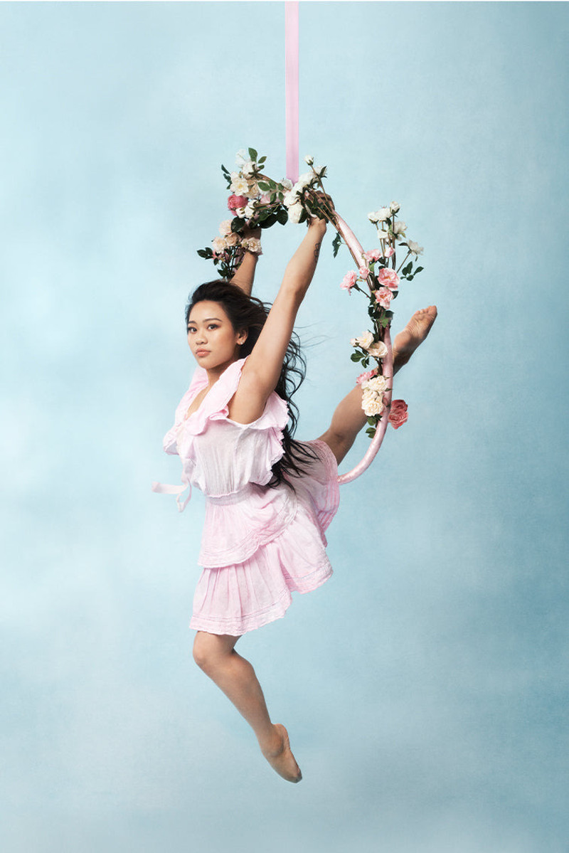 LoveShackFancy Gwen Hand Dyed Upcycled Mini Dress outlook