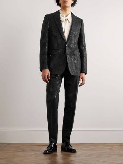 CELINE Sequin-Embellished Wool Suit Jacket outlook