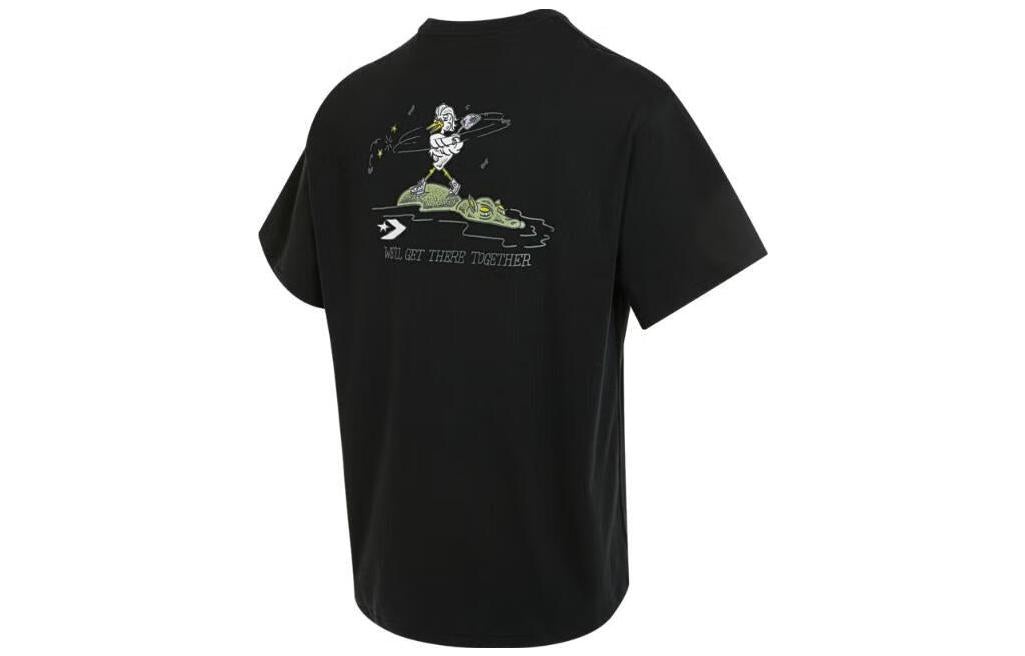 Converse Swamp Pals T-Shirt 'Black' 10025440-A01 - 2