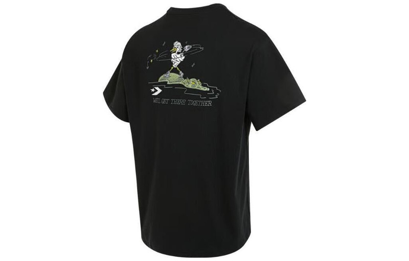 Converse Converse Swamp Pals T-Shirt 'Black' 10025440-A01 outlook