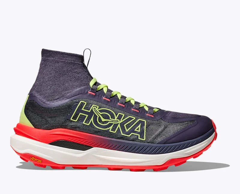 Women's Tecton X 3 Shoes in Squid Ink/Neon Flame - 1