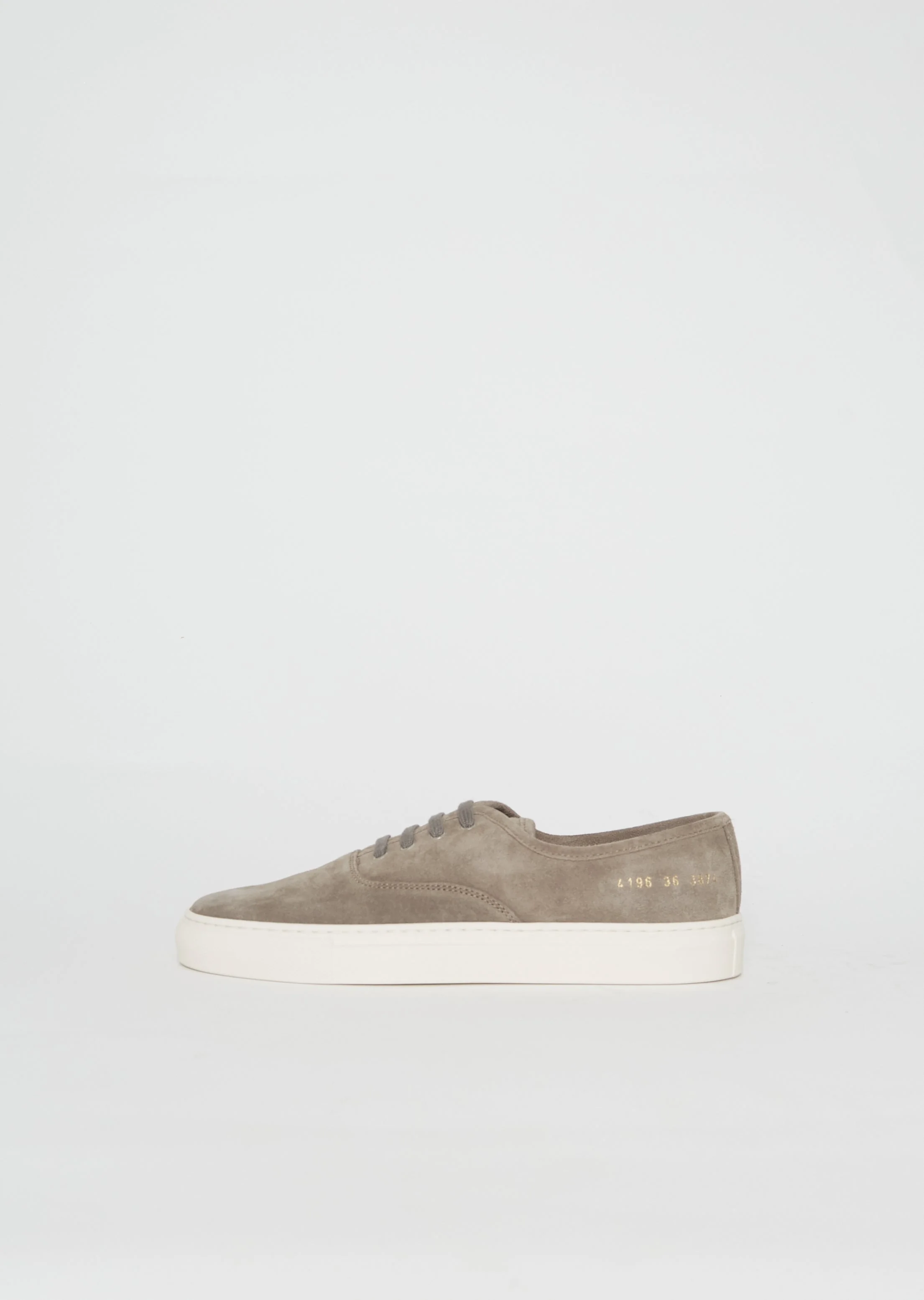 Suede Lace-Up Slip On Sneaker - 1