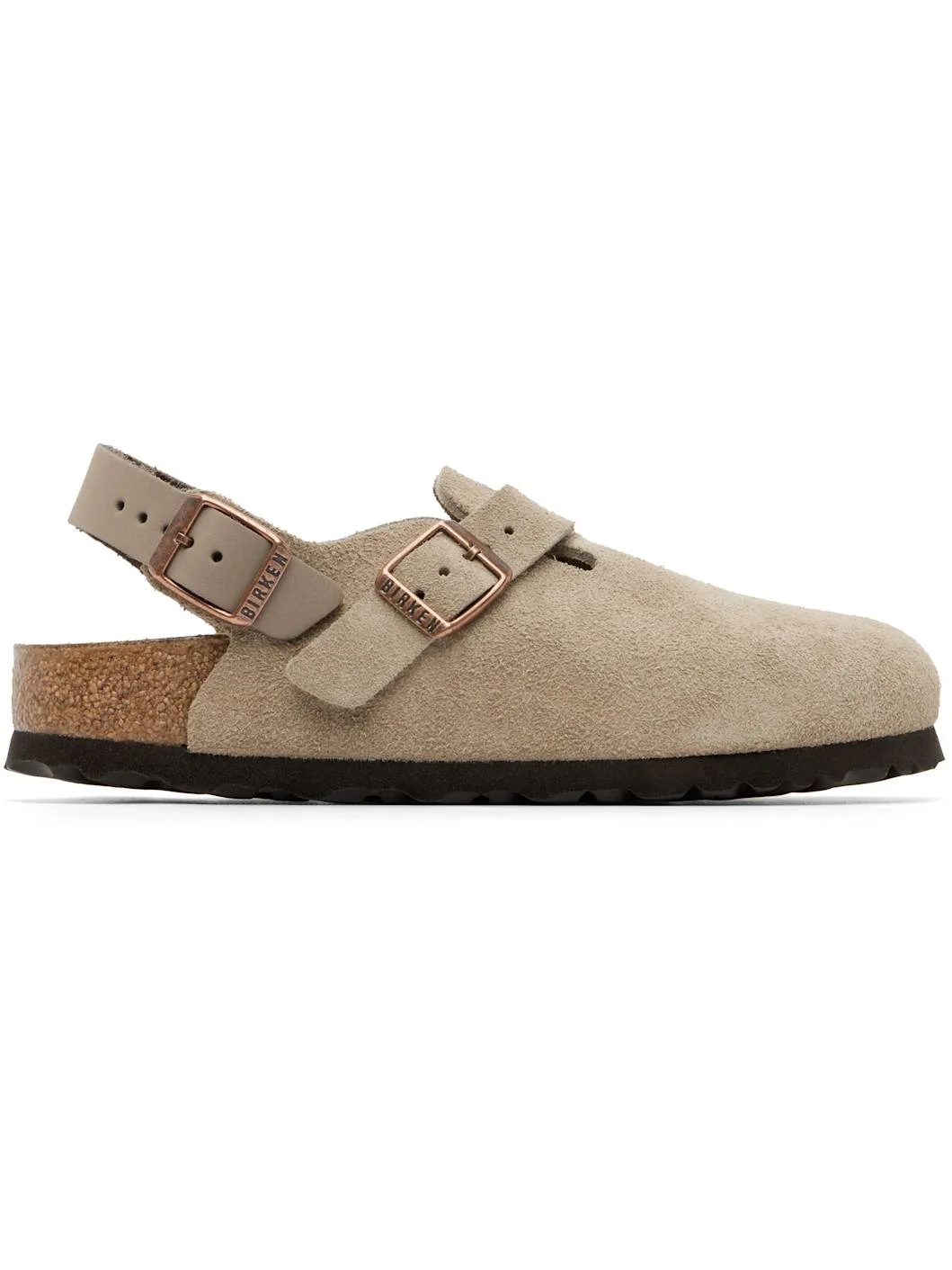 Taupe Narrow Tokio Loafers - 1