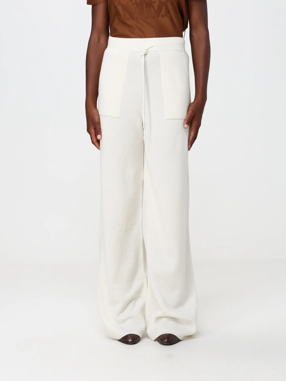 MAX MARA Pants Woman color White - 1